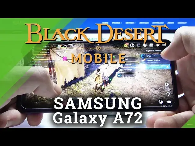 'Video thumbnail for Test Game Black Desert on SAMSUNG Galaxy A72 | Snapdragon 720G | 6GB RAM | Gameplay - FPS Check'
