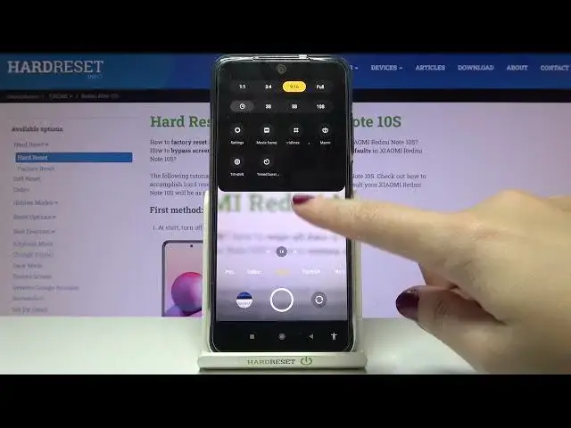 Video thumbnail for How to Change Camera Aspect Ratio in XIAOMI Redmi Note 10S  - Manage Camera Features