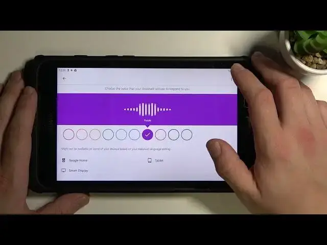 'Video thumbnail for How to Change Google Assistant Voice on SAMSUNG Galaxy Tab Active2 - Google Assistant Settings'