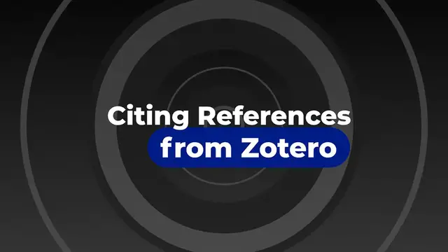Video thumbnail for 8 Zotero Integrations That Will Make Your Research Faster and Easier