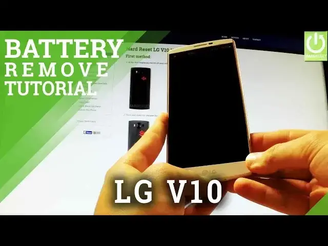 'Video thumbnail for How to Remove Battery in LG V10 H960A - Soft Reset in LG'