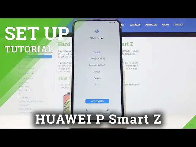 'Video thumbnail for How to Activate HUAWEI P Smart Z – Set Up / Configuration Process'