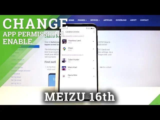'Video thumbnail for How to Operate Applications Permissions in Meizu 16th - Allow/Deny App Access'