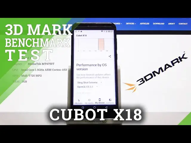 Video thumbnail for Cubot X18 3DMark Sling Shot Extreme Test | Available?