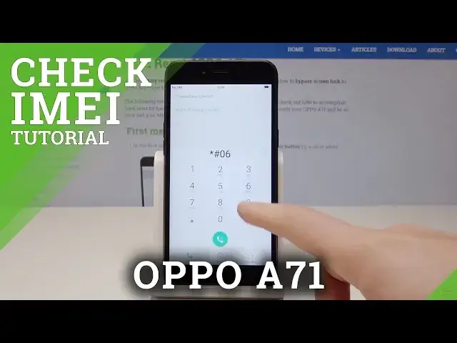 'Video thumbnail for CHECK IMEI in OPPO A71 – IMEI & Serial Number'