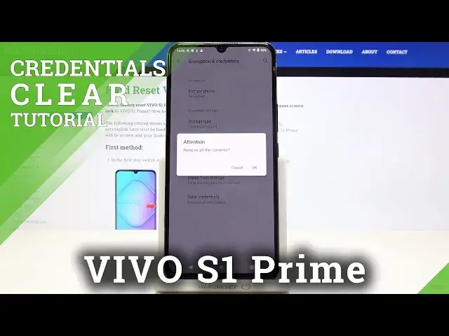 Video thumbnail for How to Clear Credentials in Vivo S1 – Remove Licenses
