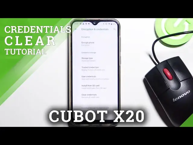'Video thumbnail for How to Clear Credentials on CUBOT X20 – Remove All Credentials'