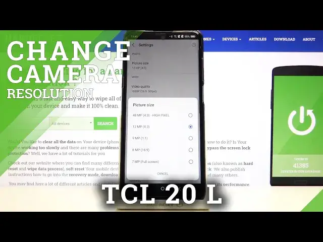 'Video thumbnail for TCL 20L – Change Photo Size & Manage Camera Customizations'
