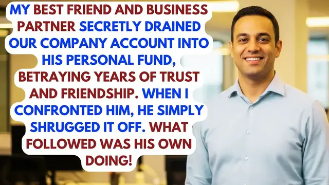'Video thumbnail for MY Best Friend And Business Partner Secretly Diverted Our Joint Account Into Private Account'