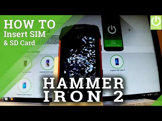 'Video thumbnail for How to Insert SIM & SD in myPhone Hammer Iron 2 - Set Up SIM and SD Card'