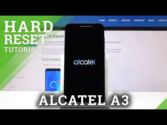 'Video thumbnail for HARD RESET ALCATEL A3 - Factory Reset by Secret Code'