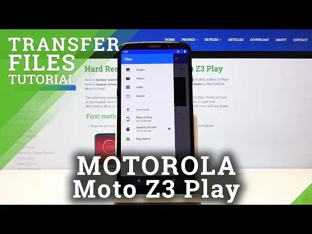 'Video thumbnail for How to Transfer Files in MOTOROLA Moto Z3 Play – Relocate Data'