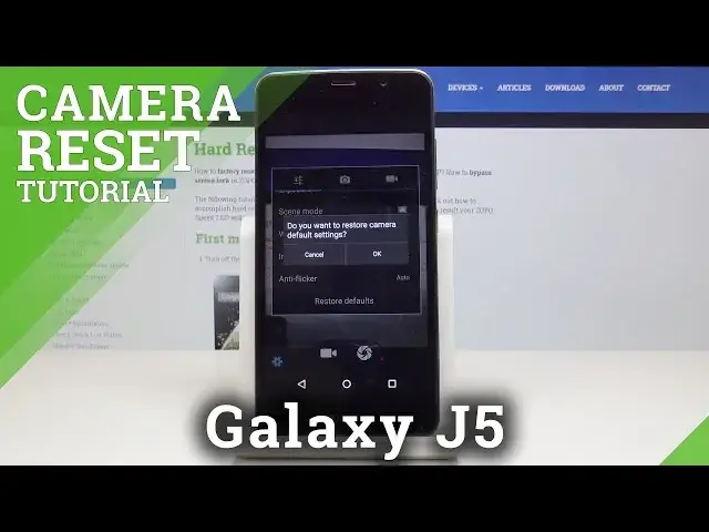 'Video thumbnail for How to Format Camera Settings in Samsung Galaxy J5'