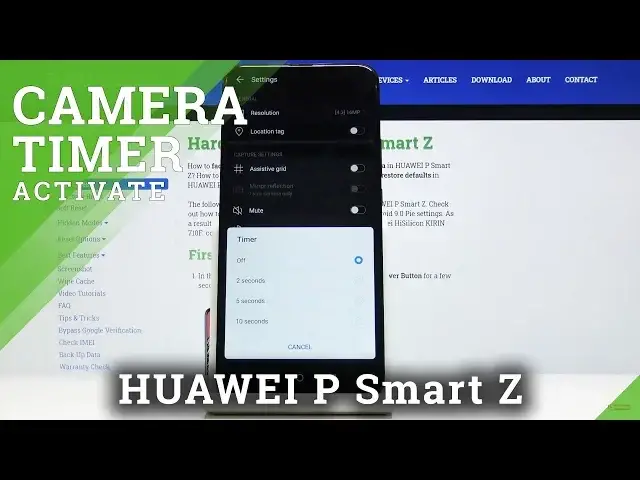 Video thumbnail for How to Set Up Camera Timer in HUAWEI P Smart Z - Photo Delay