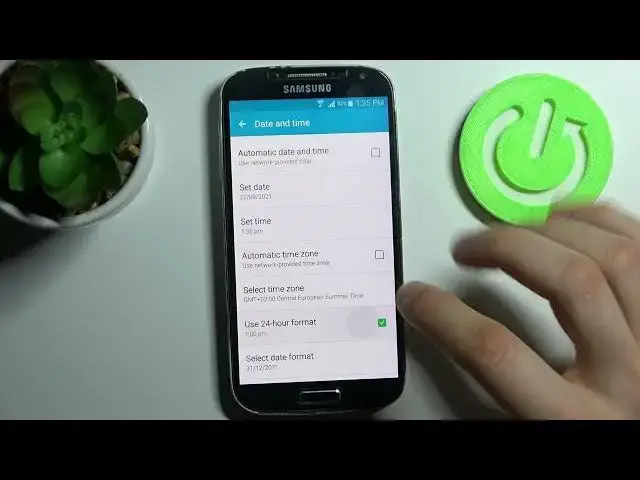 Video thumbnail for How to Change Time & Date on SAMSUNG Galaxy S4 – Manage Time Settings