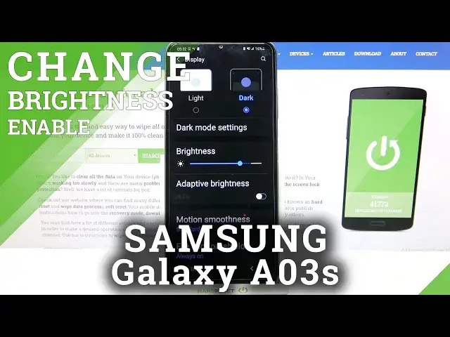 'Video thumbnail for How to Activate Auto Brightness on SAMSUNG Galaxy A03S – Turn On Auto Brightness'