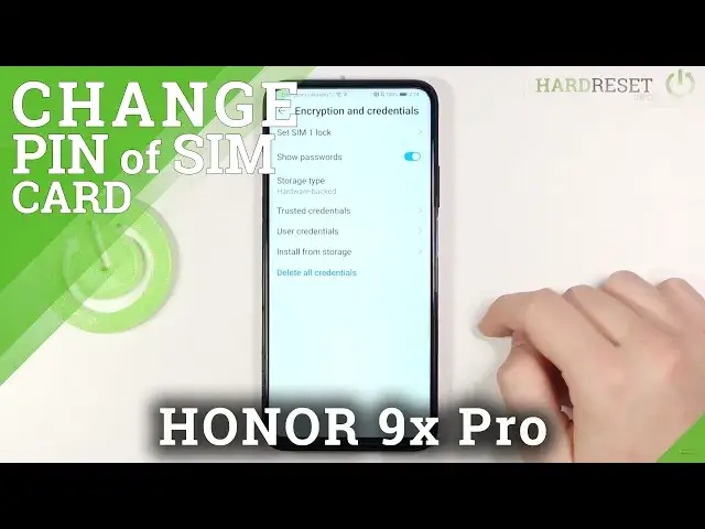 'Video thumbnail for Honor 9X Pro - Set SIM PIN on SIM Card'