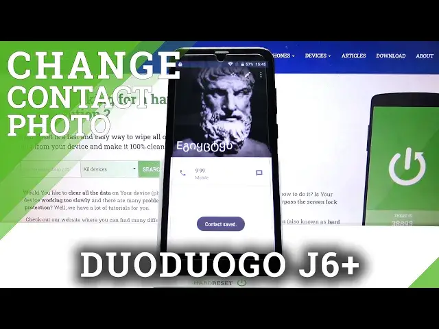 'Video thumbnail for How to Add Photo to Contact in DUODUOGO J6+ - Contact Personalization'