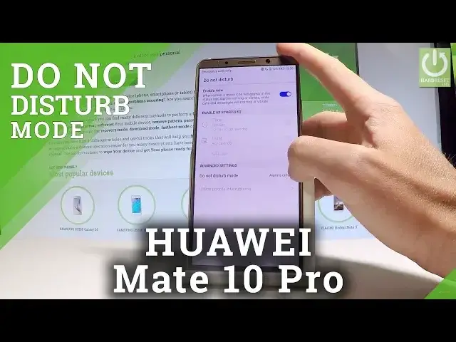 'Video thumbnail for HUAWEI Mate 10 Pro Do Not Disturb Mode Tutorial'
