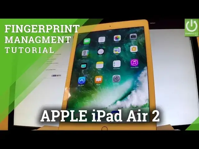 'Video thumbnail for How to Add Fingerprint in APPLE iPad Air 2 - Screen Lock'