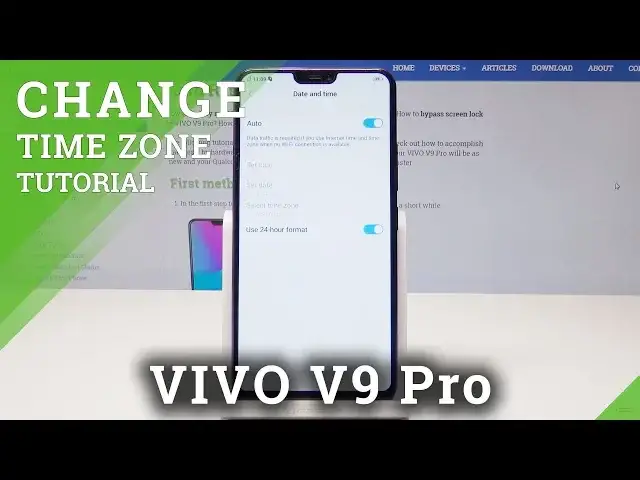 'Video thumbnail for Adjust Date and Time Zone on VIVO V9 Pro - Date & Time Set Up'