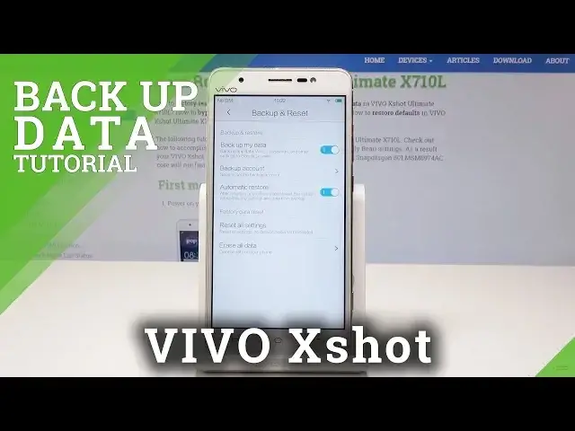 Video thumbnail for How to Enable Google Backup in VIVO Xshot - BACK UP DATA TUTORIAL