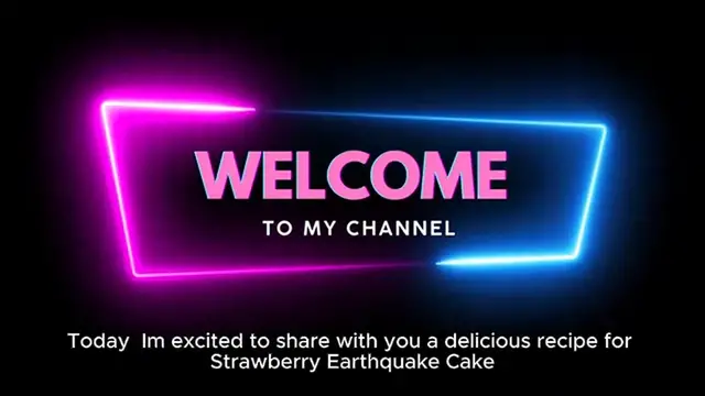 Video thumbnail for Strawberry Earthquake Cake recipe