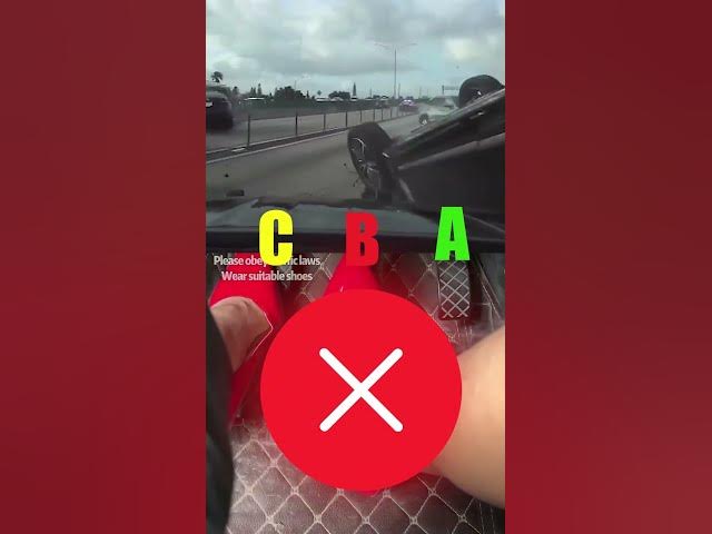 Video thumbnail for Safety is the top priority when you're on the road #driving #manual #car #manualdrive#tips #skills