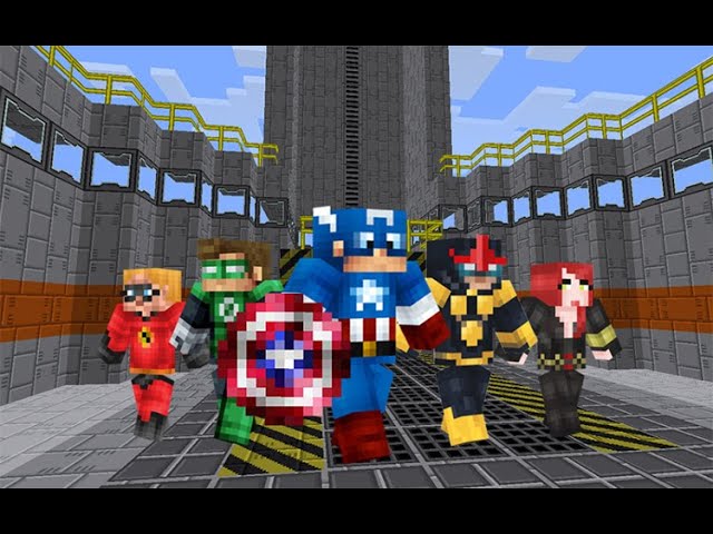 Video thumbnail for mincraft marval and DC mod