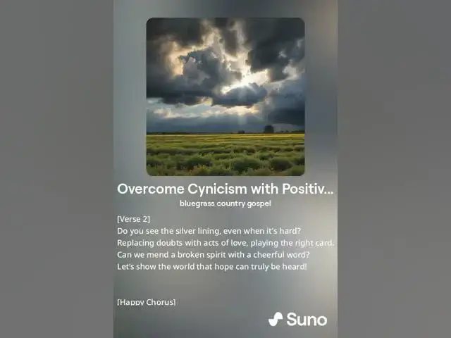 Video thumbnail for Overcome Cynicism with Positivity