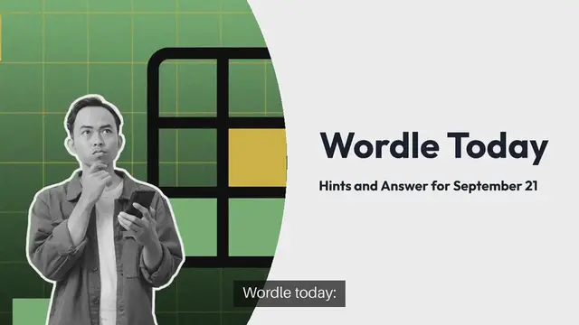 Video thumbnail for Wordle today: Here's the answer hints for September 21