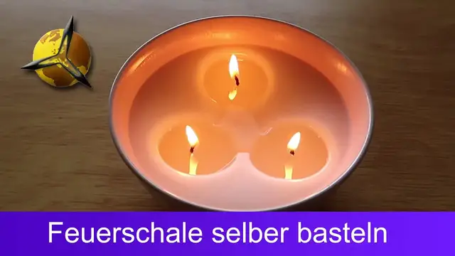 Video thumbnail for Feuerschale oder Windlicht selber basteln