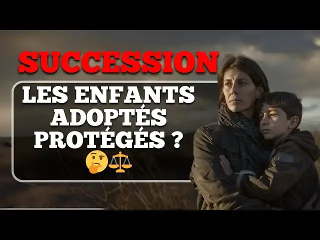 Video thumbnail for Succession : les enfants adoptés protégés ?