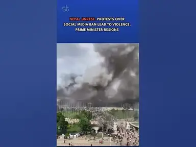 'Video thumbnail for Nepal Unrest: Protests Over Social Media Ban Lead to Violence, Prime Minister Resigns'