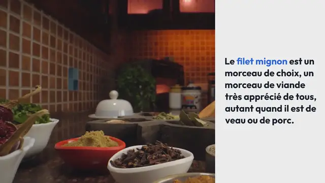 Video thumbnail for Filet mignon au curry