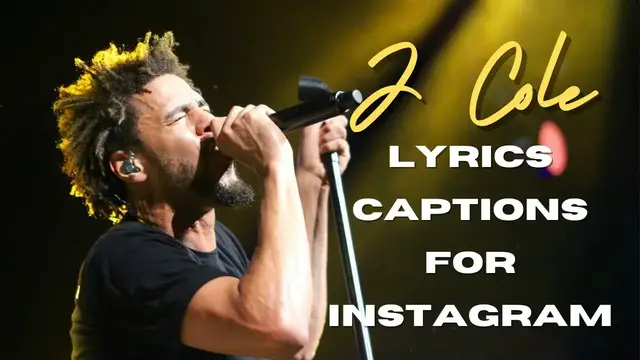 Video thumbnail for J Cole Lyrics Captions For Instagram | J Cole Song Lyrics To Use As Instagram Captions