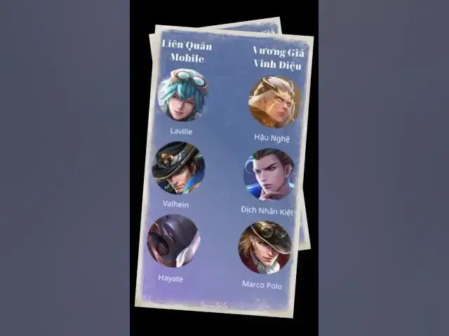 Video thumbnail for So sánh tướng Liên quân mobile vs Honor of King.#thegioigameviet #honorofkings #lienquanmobile