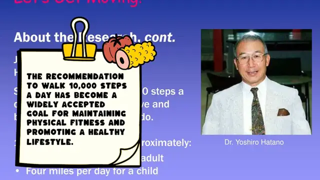 Video thumbnail for The Surprising Origins of the 10,000 Steps: Recommendation Exploring Its History