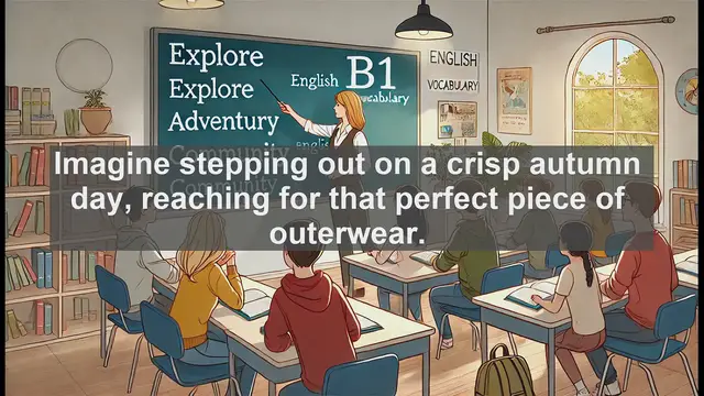 Video thumbnail for 2500 Must Know CEFR B1 Vocabulary - The Jacket: A Short History and Guide to Usage