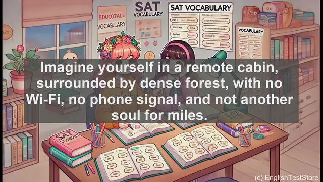 Video thumbnail for 5000 Must Know SAT Vocabulary - SAT Vocabulary: Understanding 'Seclusion'