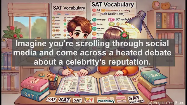 Video thumbnail for 5000 Must Know SAT Vocabulary - Repute: Understanding Reputation in Language
