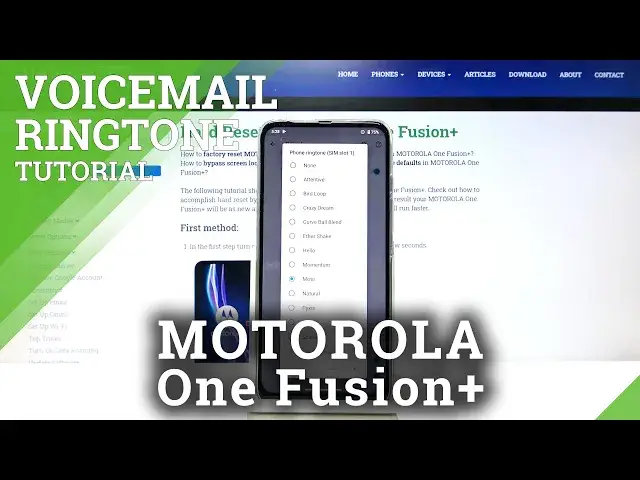 'Video thumbnail for How to Change Ringtone in MOTOROLA One Fusion+ - Ringtone Sound'