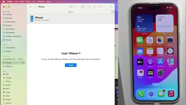 Video thumbnail for How to Securely Back Up Your iPhone on a Mac: A Step-by-Step Tutorial