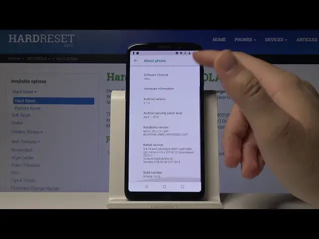 Video thumbnail for How to Check Phone Specification in MOTOROLA Moto Z3 Play – Find Phone Spec