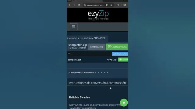 Video thumbnail for 📦 Convierte Archivos Zip a Pdf en Tu Navegador │ Sin Necesidad De Instalar Software
