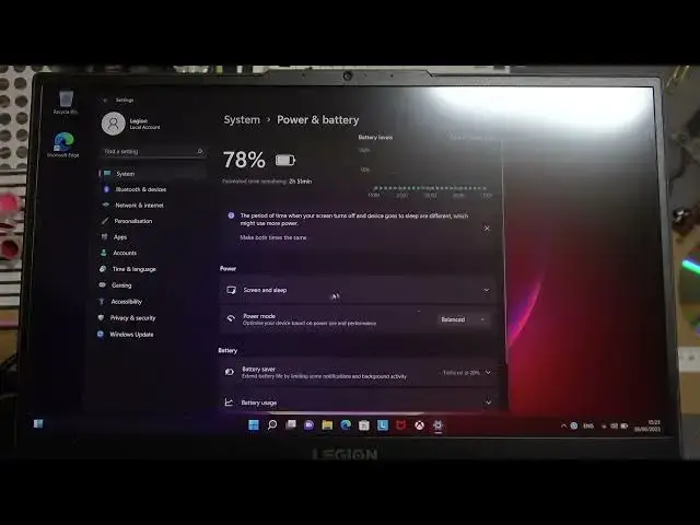'Video thumbnail for How To Enable & Disable Battery Saver On Lenovo Legion Laptop'