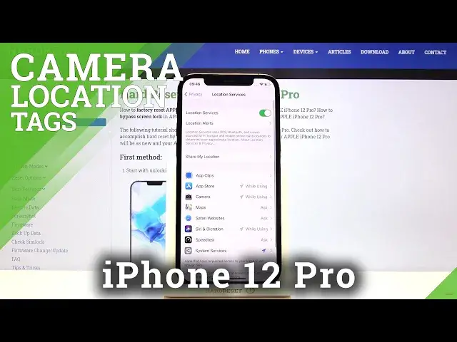 Video thumbnail for How to Turn On / Off Location Tags on iPhone 12 Pro