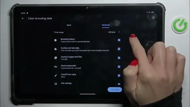 Video thumbnail for How to Clear Browsing Data on BLACKVIEW Tab 16