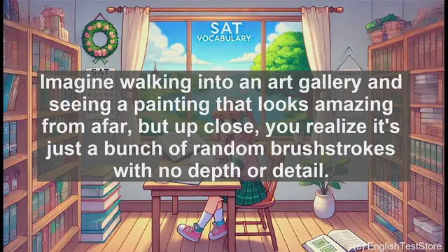 Video thumbnail for 5000 Must Know SAT Vocabulary - Understanding 'Superficial': A Key SAT Vocabulary Word