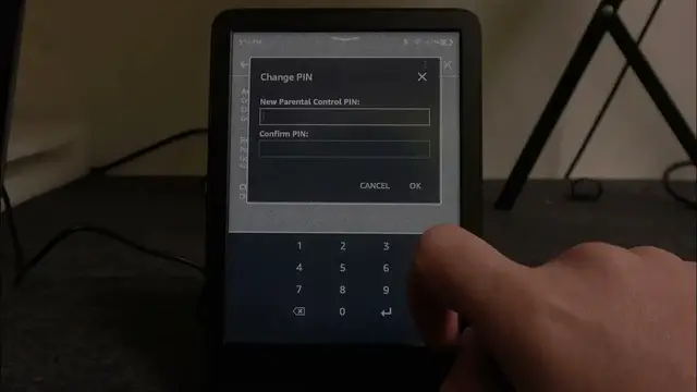 Video thumbnail for How to Change Parental PIN on AMAZON Kindle Touch 11 | Enhance Child Safety